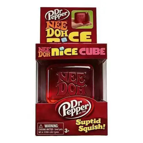 New Nice Sensory Squeezing Toy Cube dr pepper and sprite