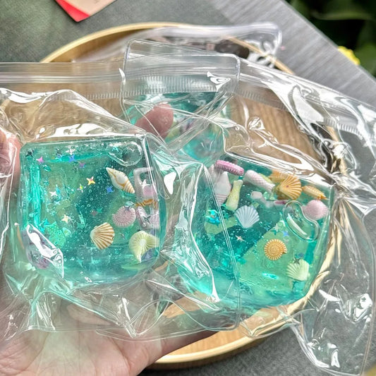 Adult Clear Stress-Relief Cube